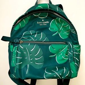 Kate Spade Monstera Lead backpack